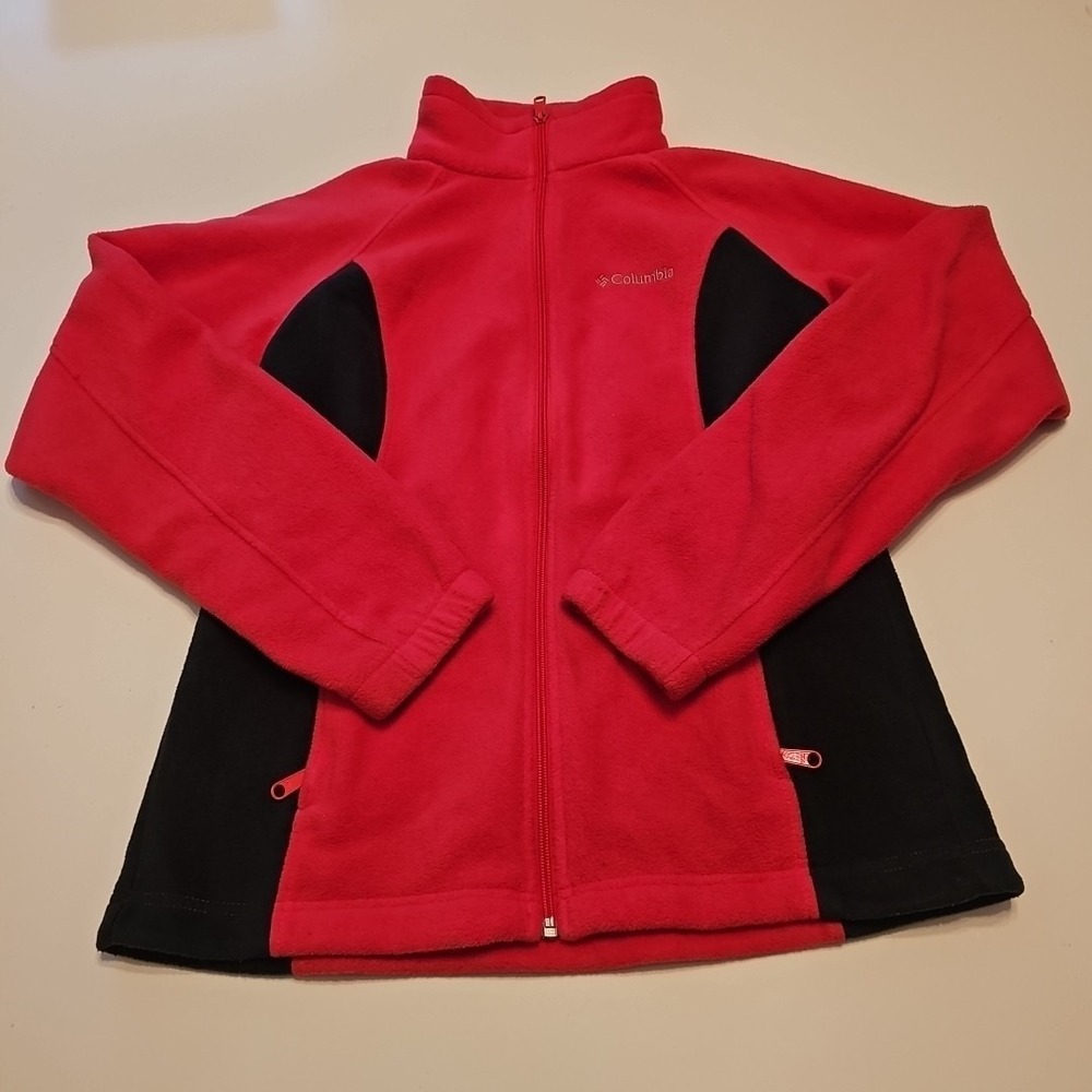 Columbia Womens Sawyer Rapids 2.0 Fleece Full Zip Jacket Size M Outdoor Camp
